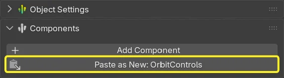 Paste Component
