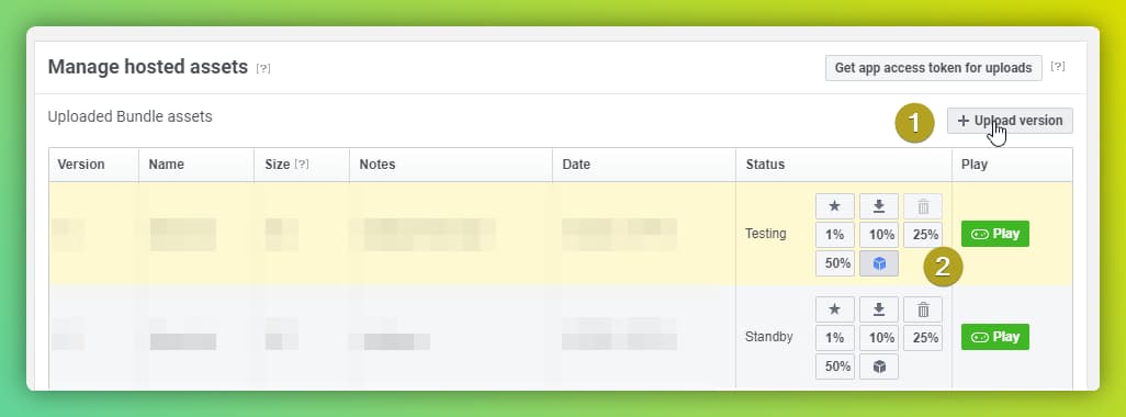 Upload the zip to facebook instant games